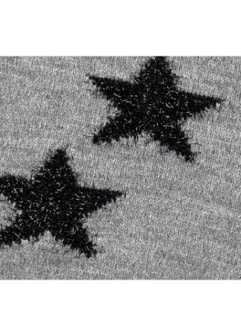 Кофта джемпер сірий меланж із зірочками (T-104-92G-gray) Breeze (202365002)