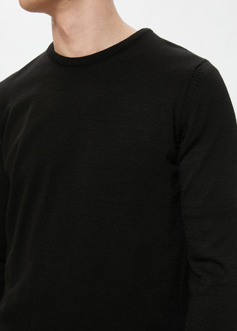Чорний демісезонний светр джемпер KOTON