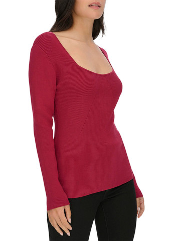 Бордовый демисезонный свитер Calvin Klein