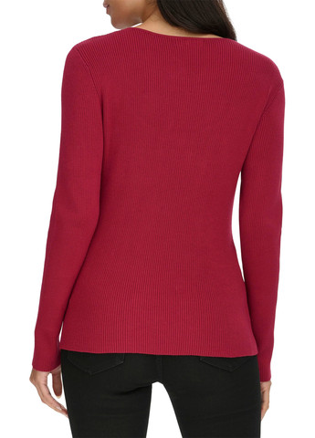 Бордовый демисезонный свитер Calvin Klein