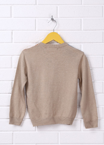 Бежевый демисезонный пуловер пуловер Flash