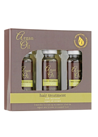 Ампулы для восстановления волос Argan Hair Treatment Shots 12мл x 3шт Xpel Marketing Ltd (252728660)