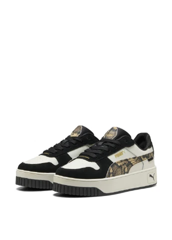 Чорно-білі кеди Puma Carina Street Snake Chic