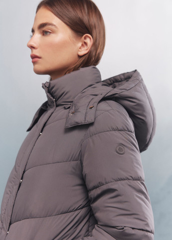 Темно-серая демисезонная куртка Springfield