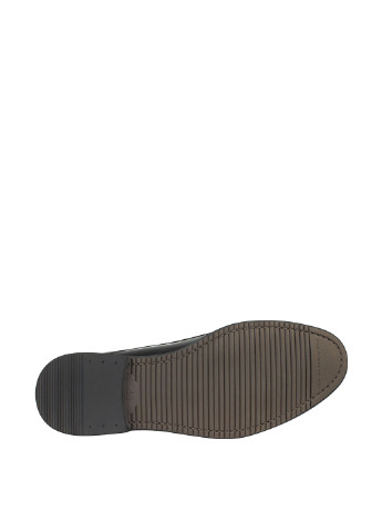 Черные классические туфли Swallow без шнурков