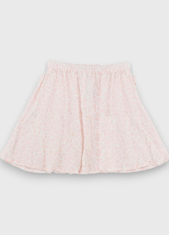 Светло-розовая кэжуал леопардовая юбка Monki клешированная