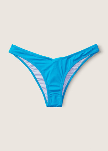 Блакитний літній купальник (купальний ліф, трусики) роздільний, бікіні Victoria's Secret
