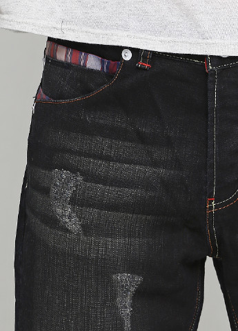 Темно-серые демисезонные прямые джинсы B-Play