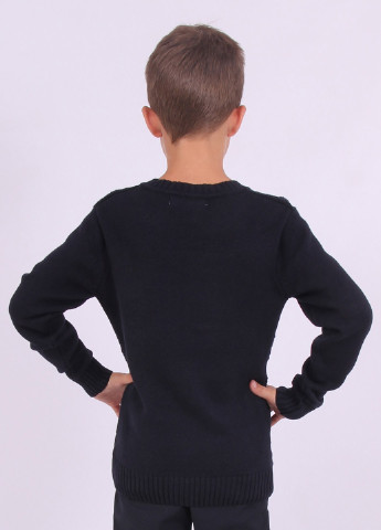 Черный демисезонный пуловер пуловер Hooliguy