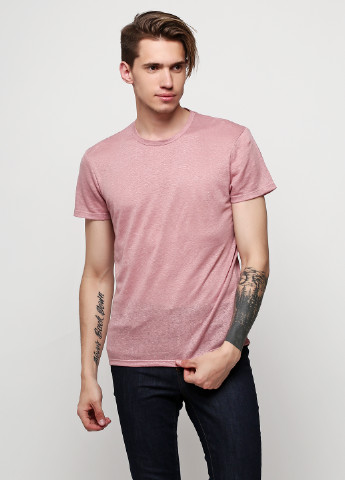 Розовая летняя футболка OVS