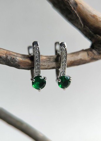 Серьги Silver Flame (354214689)