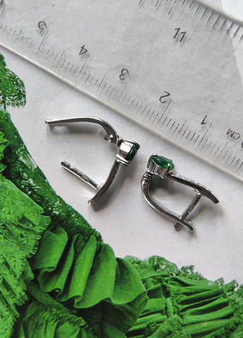 Серьги Silver Flame (354214689)