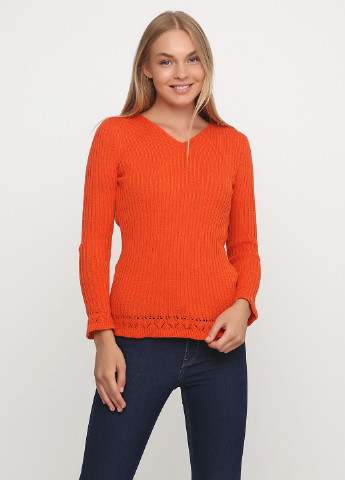 Кирпичный демисезонный пуловер пуловер Askar Triko