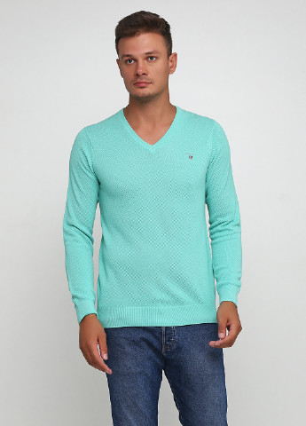 М'ятний демісезонний пуловер пуловер Gant