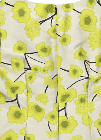 Желтое кэжуал платье Apart с цветочным принтом