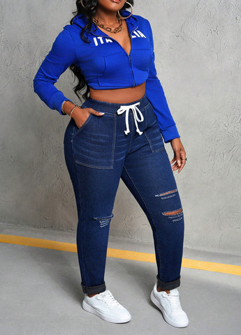 Джинси SHEIN - (338796925)