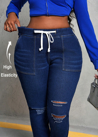 Джинси SHEIN - (338796925)