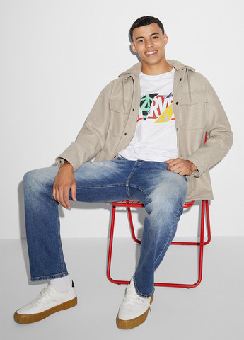 Белая футболка C&A