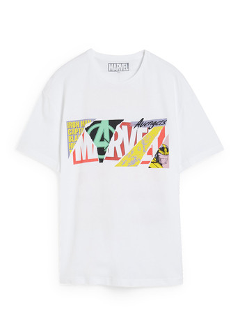 Белая футболка C&A