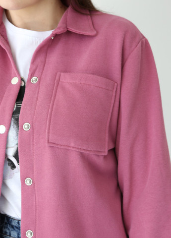 Розовая кэжуал рубашка однотонная X-trap
