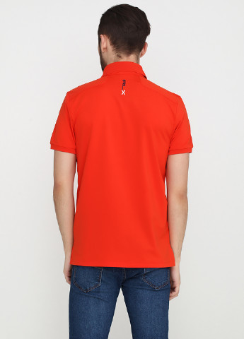 Оранжевая футболка-поло для мужчин Ralph Lauren с логотипом