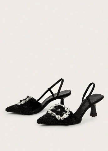 SHEIN Туфли черный з текстиль, китай — лето (322849310)