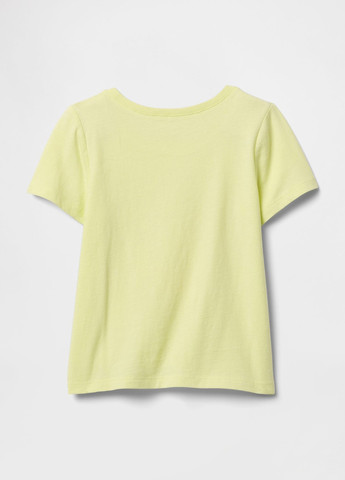 Жовтий літній комплект (футболка, шорти) Gap