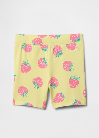 Жовтий літній комплект (футболка, шорти) Gap