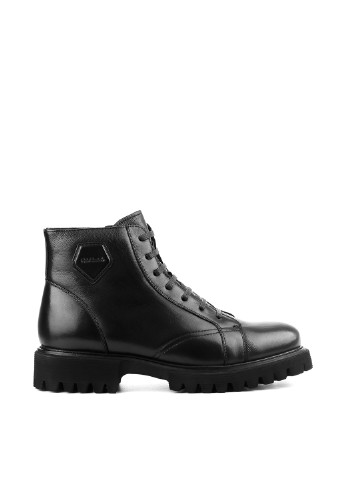 Черные зимние ботинки берцы Arzoni Bazalini