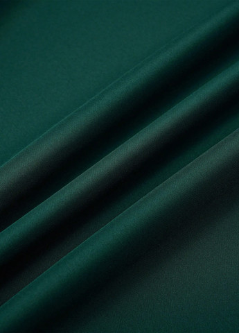 Комбинезон SHEIN комбинезон-шорты однотонный темно-зелёный праздничный полиэстер