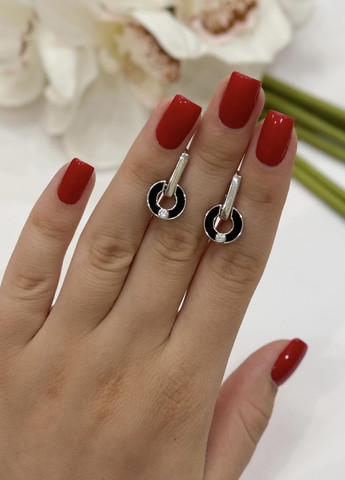 Серьги Silver Flame (307258182)