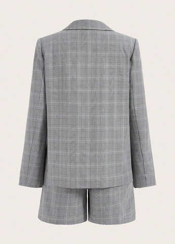 Костюм (жакет, шорты) SHEIN (323638854)