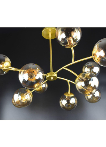 Люстра стельова на 12 лампочок K21/12-gd Золото 45х110х110 см. Sunnysky (253122165)