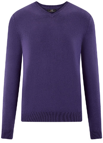 Фіолетовий демісезонний пуловер пуловер Oodji