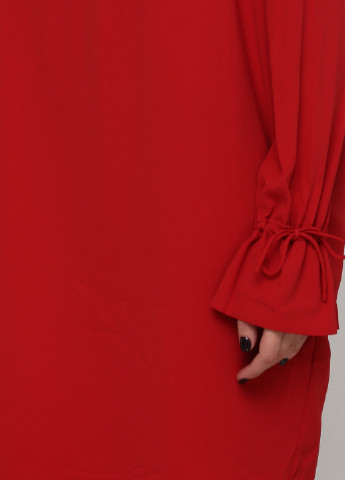 Темно-красное кэжуал платье & Other Stories однотонное