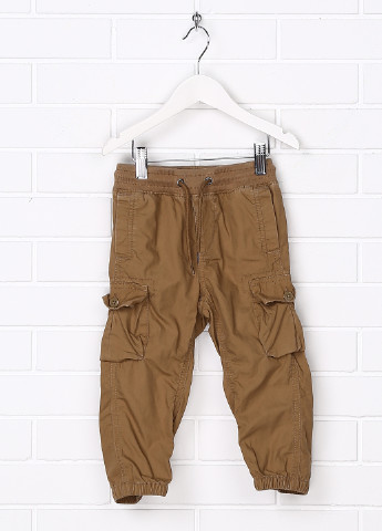 Светло-коричневые кэжуал демисезонные брюки карго Gap