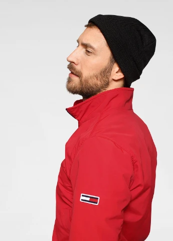 Червона демісезонна вітровка Tommy Jeans