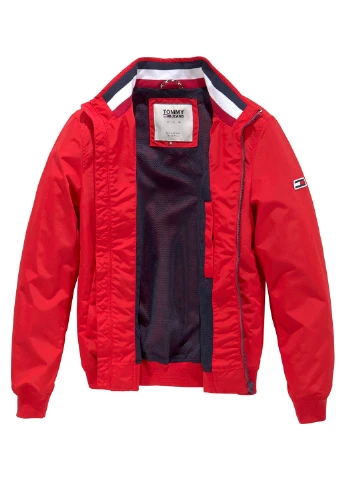 Червона демісезонна вітровка Tommy Jeans