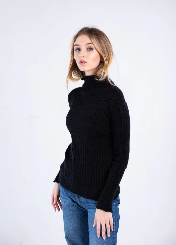 Чорний демісезонний гольф Simple Wear