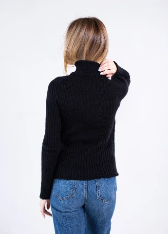 Чорний демісезонний гольф Simple Wear
