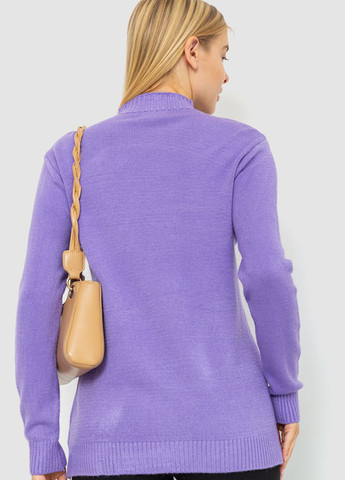 Світло-фіолетовий демісезонний светр Ager
