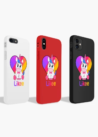 Чохол силіконовий Apple Iphone 11 Лайк Єдиноріг (Likee Unicorn) (9230-1594) MobiPrint (219504835)