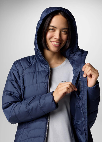 Темно-синяя демисезонная куртка Columbia