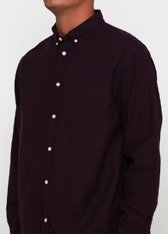 Темно-фиолетовая рубашка H&M