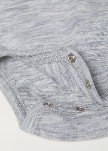 Боді,сірий меланж, H&M (254866139)