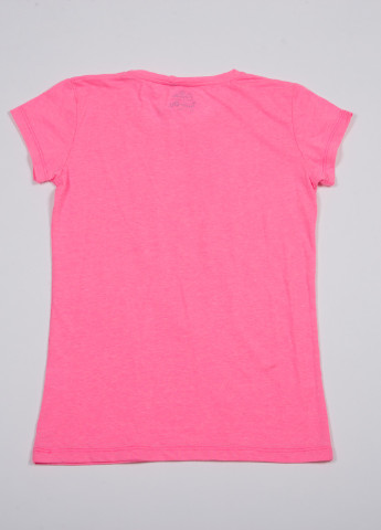 Розовая летняя футболка TOM DU