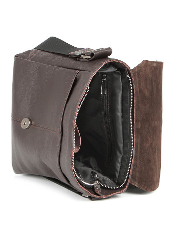 Мужская кожаная сумка 21х23х8 см Shvigel (252127224)