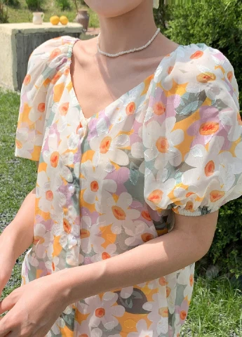 Комбінована блуза SHEIN