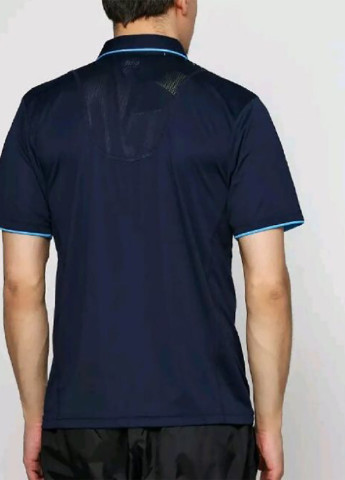 Темно-синяя футболка-поло для мужчин Nike с рисунком
