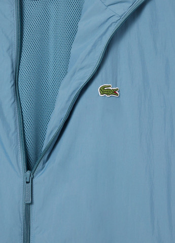 Блакитна демісезонна куртка Lacoste